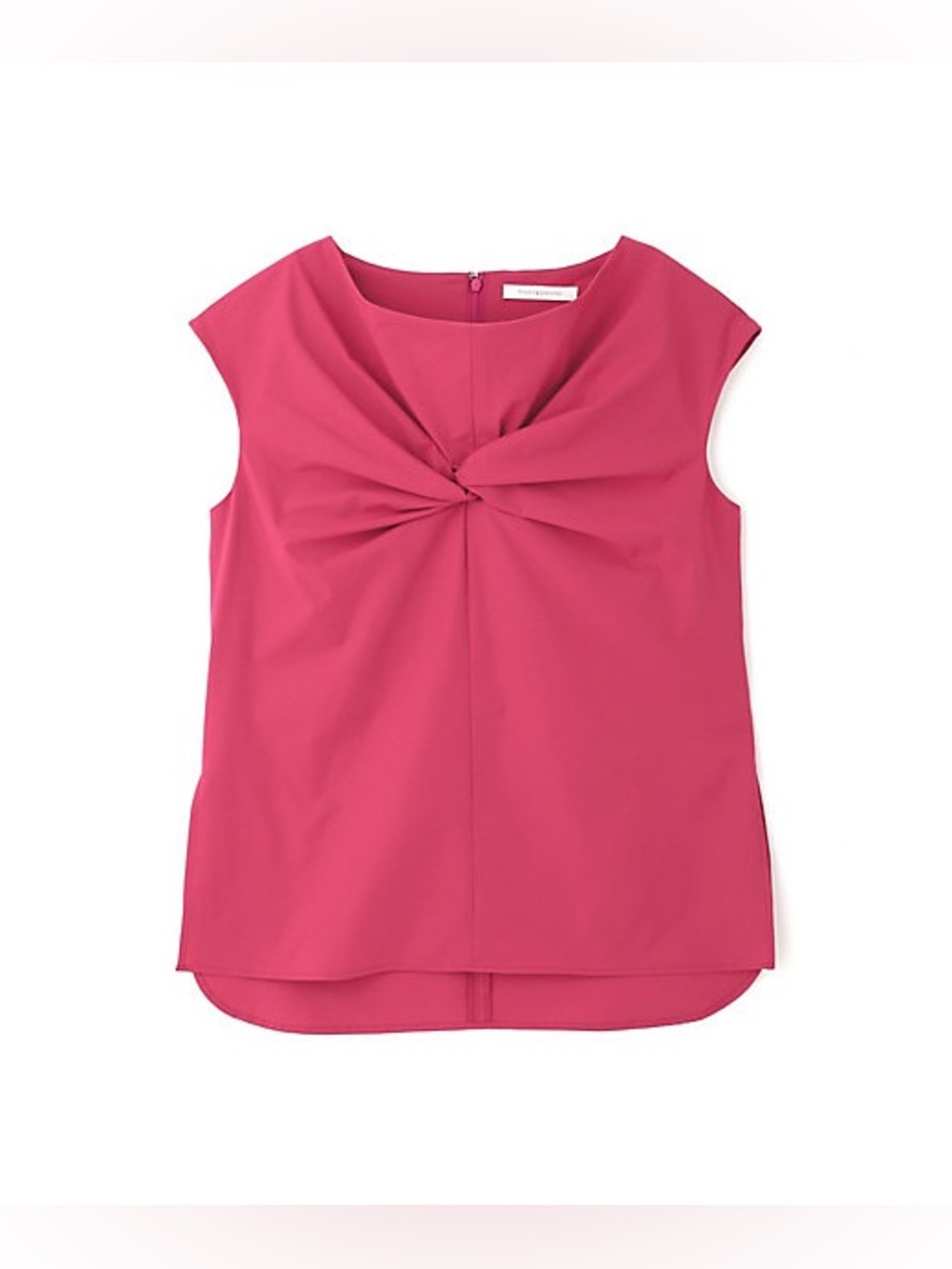 Moschino Cheap & Chic Front Knot Sleeveless Top